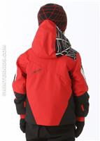 Mini Challenger Jacket (Red/Black/White) - Back View