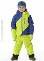 Mini Enforcer Jacket (Just Blue/Sharp Lime/Collegiate) - Alt. View