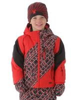 Mini Enforcer Jacket (Red/Red Mosaic Print) - Mini Enforcer Jacket (Red/Red Mosaic Print)