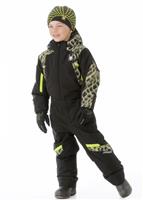 Mini Journey Suit (Black/Sharp Lime Mosaic Print) - Mini Journey Suit (Black/Sharp Lime Mosaic Print)