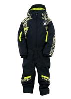 Mini Journey Suit (Black/Sharp Lime Mosaic Print) - Studio Shot