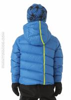 F12 Mini Upside Down Jacket (Collegiate/Sharp Lime) - Back View
