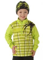 Mini Webcentric Dry W.E.B. T-Neck (Sharp Lime) - 'Mini Webcentric Dry W.E.B. T-Neck (Sharp Lime)
