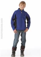 Boys Outbound Half Zip Sweater (Just Blue) - Alt. View
