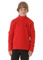 Boys Speed Fleece T-Neck (Red) - Boys Speed Fleece T-Neck (Red)