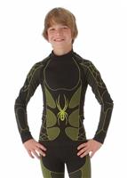 Boys Sprint Seamless L/S Top (Black/Sharp Lime) - Boys Sprint Seamless L/S Top (Black/Sharp Lime)