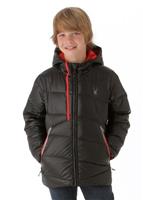 Boys Upside Down Jacket (Black/Red) - Boys Upside Down Jacket (Black/Red)                                                                                                                   