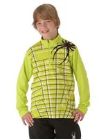 Boys Webcentric Dry W.E.B. T-Neck (Sharp Lime) - Boys Webcentric Dry W.E.B. T-Neck (Sharp Lime)