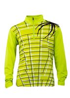 Boys Webcentric Dry W.E.B. T-Neck (Sharp Lime) - Studio Shot