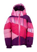 Bitsy Duffy Puff Jacket (Diva Pink Speedlines/Gypsy) - Studio Shot