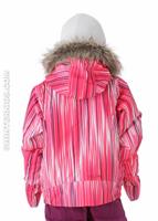 Bitsy Lola Jacket (Diva Pink Speedlines) - Back View