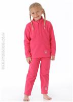 Bitsy Speed Fleece T-Neck (Diva Pink) - Alt. View