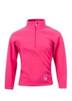 Bitsy Speed Fleece T-Neck (Diva Pink) - Studio Shot
