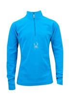 Girls Chloe Velour Fleece T-Neck (Coast) - Studio Shot