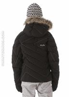 Girls Hottie Jacket (Black) - Back View