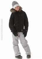Girls Hottie Jacket (Black) - Alt. View