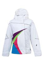 F12 Girls Jesst In Time Jacket (White/Gypsy/Green Flash) - Girls Jesst In Time Jacket (White/Gypsy/Green Flash)