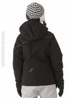 Girls Project Jacket (Black) - Back View