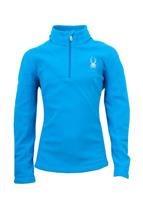 Girls Speed Fleece T-Neck (Coast) - Studio Shot