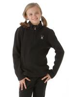 F12 Girls Speed Fleece T-Neck (Black) - Girls Speed Fleece T-Neck (Black)                                                                                                                     