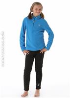Girls Speed Fleece T-Neck (Coast) - Alt. View