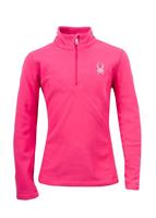 F12 Girls Speed Fleece T-Neck (Diva Pink) - Studio Shot