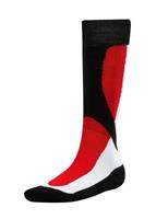 Boys Flag Ski Sock (Black/White/Red) - Boys Flag Ski Sock (Black/White/Red)