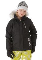 F12 Girls Jackie Technical Jacket (Black Sparkle) - Girls Jackie Technical Jacket (Black Sparkle)