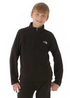 F12 Boys Glacier 1/4 Zip (Black) - Boys Glacier 1/4 Zip (Black)