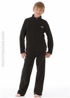 F12 Boys Glacier 1/4 Zip (Black) - Alt. View