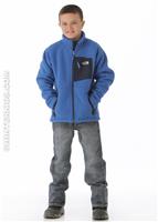 Boys Hetchy Fleece Jacket (Jake Blue/Deep Water Blue) - Alt. View
