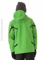 Boys Nimbostratus Triclimate 3-in-1 Jacket (Glo Green) - Back View