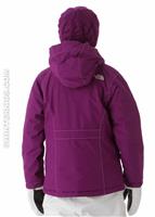 Girls Insulated Cameele Jacket (Premiere Purple) - Back View