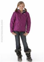 Girls Reversible Down Moondoggy Jacket (Premiere Purple) - Alternate View