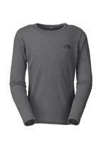 Boys L/S Baselayer Tee (Zinc Grey) - Studio Shot