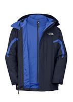 Boys Nimbostratus Triclimate 3-in-1 Jacket (Deep Water Blue) - Studio Shot