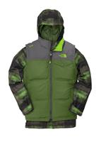 Boys Vestamatic Triclimate 3-in-1 Jacket (Conifer Green) - Studio Shot