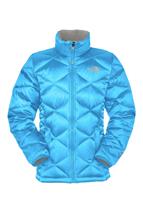 F12 Girls Aconcagua Jacket (Turquoise Blue) - Studio Shot