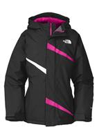 Girls Insulated Elsa Jacket (TNF Black) - Studio Shot