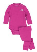 Infant Baselayer Snapsuit Set (Razzle Pink) - Infant Baselayer Snapsuit Set (Razzle Pink)