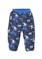 Infant Reversible Perrito Pant (Jake Blue) - Reverse Side