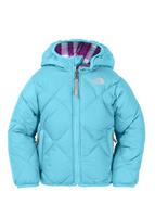 Toddler Reversible Down Moondoggy Jacket (Turquoise Blue) - Toddler Reversible Down Moondoggy Jacket (Turquoise Blue)