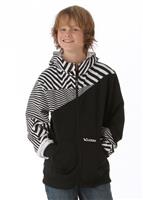 Bulldog Block Hooded Full Zip (Black) - 'Bulldog Block Hooded Full Zip (Black)