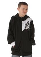 Jude Hooded Full Zip (Black) - 'Jude Hooded Full Zip (Black)