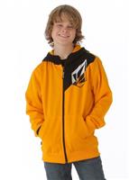 Jude Hooded Full Zip (Orange Burst) - Jude Hooded Full Zip (Orange Burst)