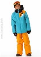 Boys Mars Insulated Jacket (Sky) - Alt. View