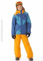 Boys Mission Insulated Jacket (Arctic Blue) - Alt. View
