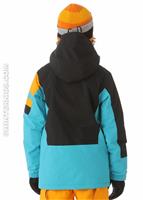 Boys Station Insulated Jacket (Sky) - Back View