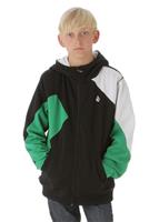 Taxman Sherpa Lined Fleece Full Zip (Black) - Taxman Sherpa Lined Fleece Full Zip (Black)