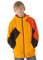 Taxman Sherpa Lined Fleece Full Zip (Orange Burst) - Taxman Sherpa Lined Fleece Full Zip (Orange Burst)